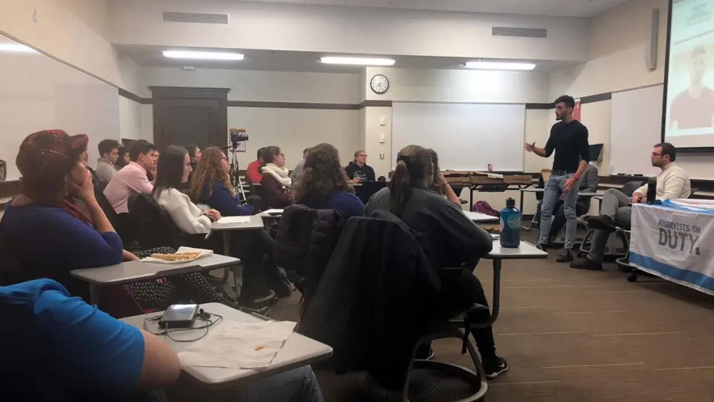 Reservists on Duty at the University of Minnesota. Credit: Courtesy.