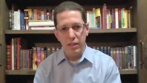 Rabbi Charlie Cytron-Walker, Jan. 17, 2022. Source: Screenshot.