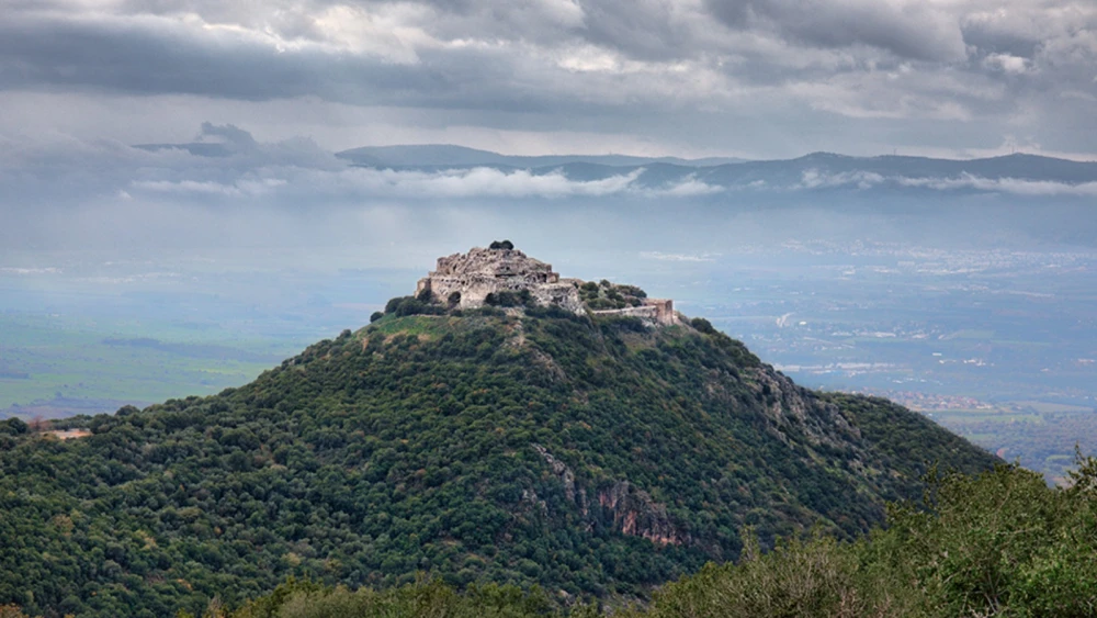 The Nimrod Fortress in northern Israel. Photo by Noam Chen.