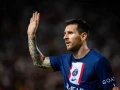 Lionel Messi at the French Super Cup match between Paris Saint-Germain and Nantes at Bloomfield Stadium in Jaffa, July 31, 2022. Credit: Oren Ben Hakoon/Flash90.