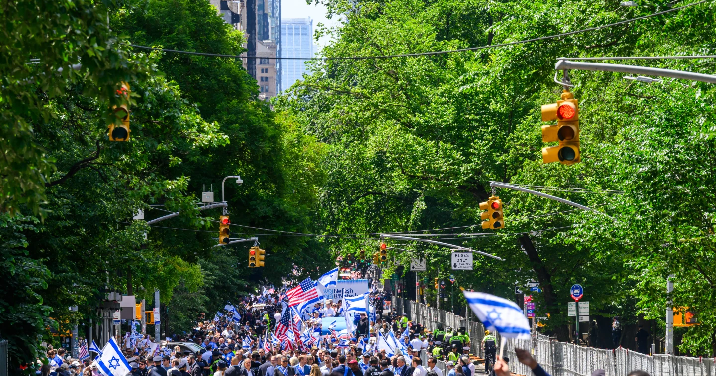 Israel Day on Fifth parade New York City