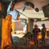 Israel Defense Forces soldiers following the demolition of a home belonging to Ahmed Himoni, a terrorist behind the Oct. 1, 2024, Jaffa light rail shooting, Oct. 5, 2025. Credit: IDF.