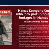 Anas Mahmoud Ahmed Hamdan, a Hamas company commander who held Israeli hostages in captivity, was killed on July 16, 2026, in a precise strike in the Khan Yunis area. Graphic created by the IDF.