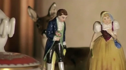 Click photo to download. Caption: Figurines in the residence that is the subject of Arnon Goldfinger's film, "HaDira" ("The Flat"). Credit: Tribeca Film Festival.