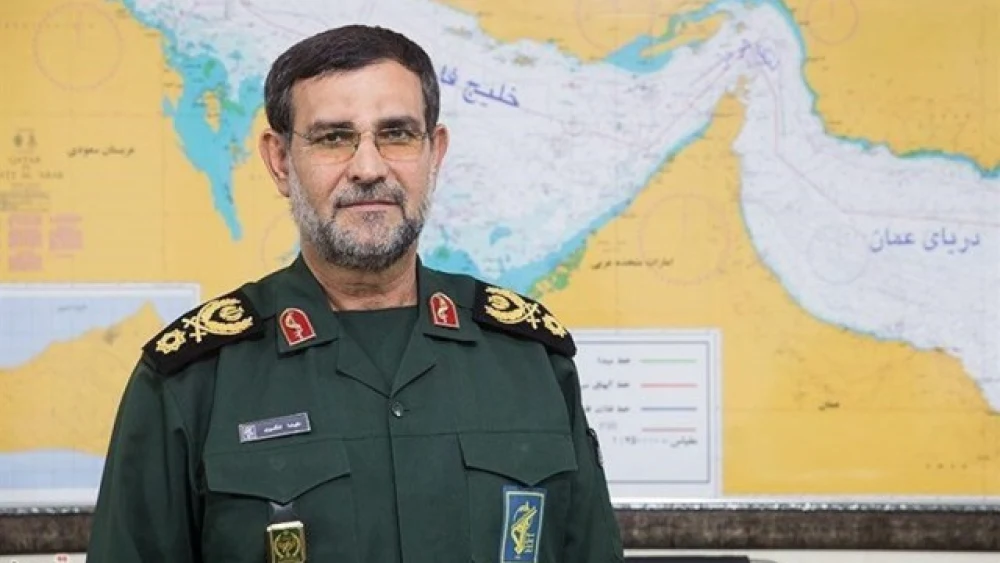 Alireza Tangsiri, naval commander of Iran’s Islamic Revolutionary Guard Corps. Credit: Iran Press.