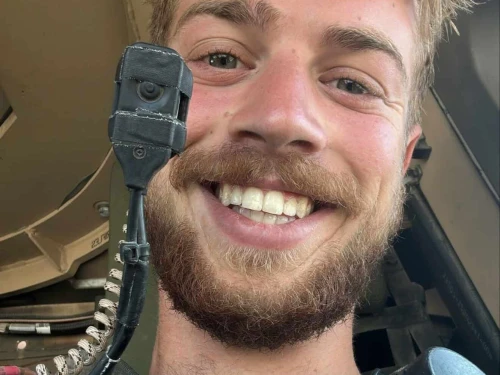 Staff Sgt. Ofri Yafe, 21, of the Israel Defense Forces’ Paratroopers Reconnaissance Unit, is seen in an undated photo released Feb. 18, 2026, after he was killed in combat in the southern Gaza Strip, according to the Israeli military. Credit: IDF.