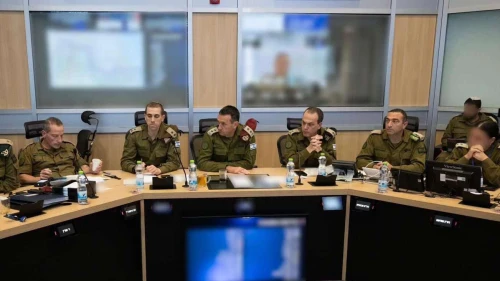 Israel Defense Forces Chief of Staff Lt. Gen. Herzi Halevi leads a situational assessment, Sept. 17, 2024. Credit: IDF.