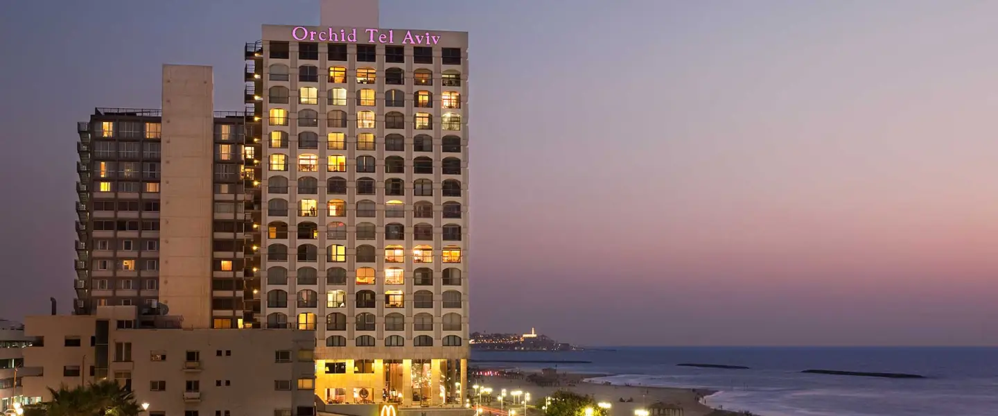 The Orchid Hotel in Tel Aviv. Credit: Courtesy.