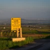 View of the Israeli border area with Syria, as seen from the northern Golan Heights, April 11, 2026. Photo by Michael Giladi/Flash90.