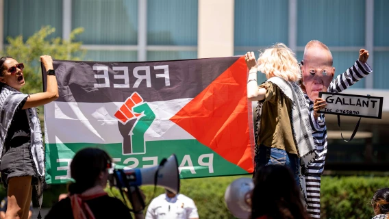 Ronen Helmann Code Pink, Palestinian Youth Movement face lawsuit after LA protest ...