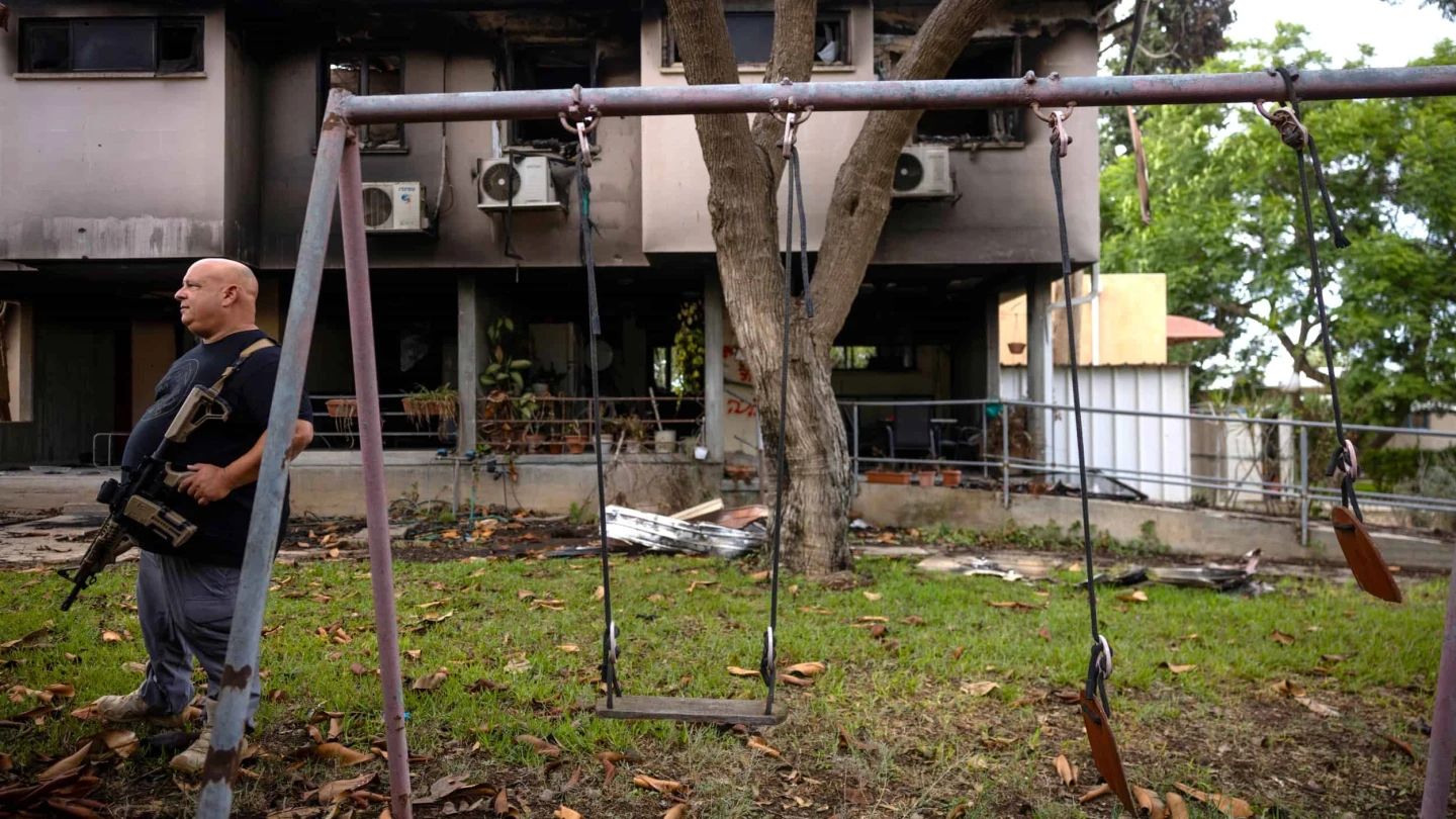 Hamas Destruction, Kibbutz Kissufim