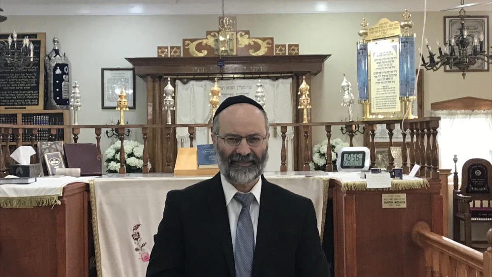 Rabbi Shlomo Elharar of Beth El Orthodox Synagogue in Myrtle Beach, S.C. Photo by Jackson Richman/JNS.