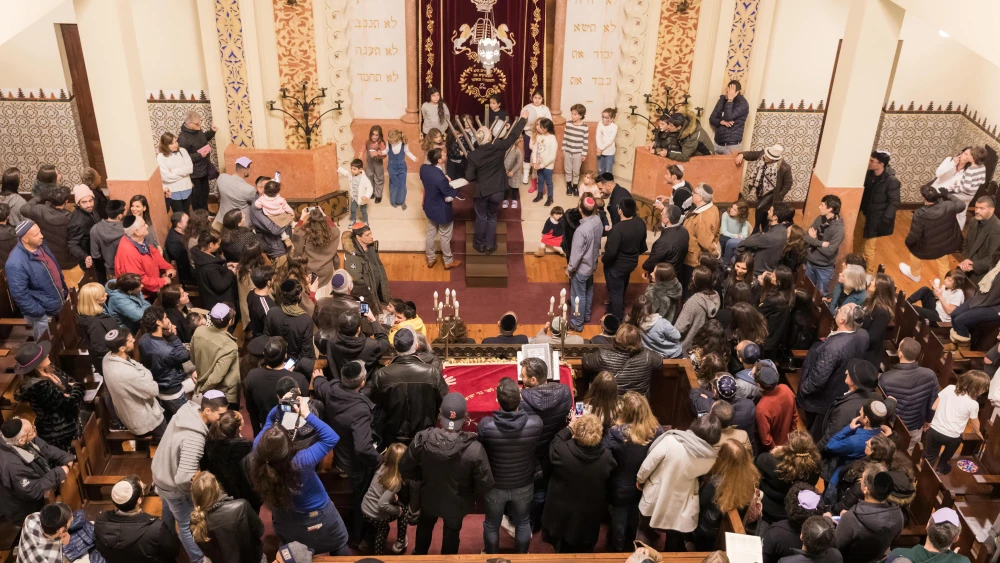 Oporto’s Kadoorie Mekor Haim Synagogue. Credit: CIP/CJP/Bizarro.