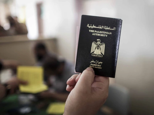 Palestinians at Rafah