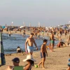 Israelis enjoy the beach in Tel Aviv on Sept. 28, 2024. Photo by Itai Ron/Flash90.