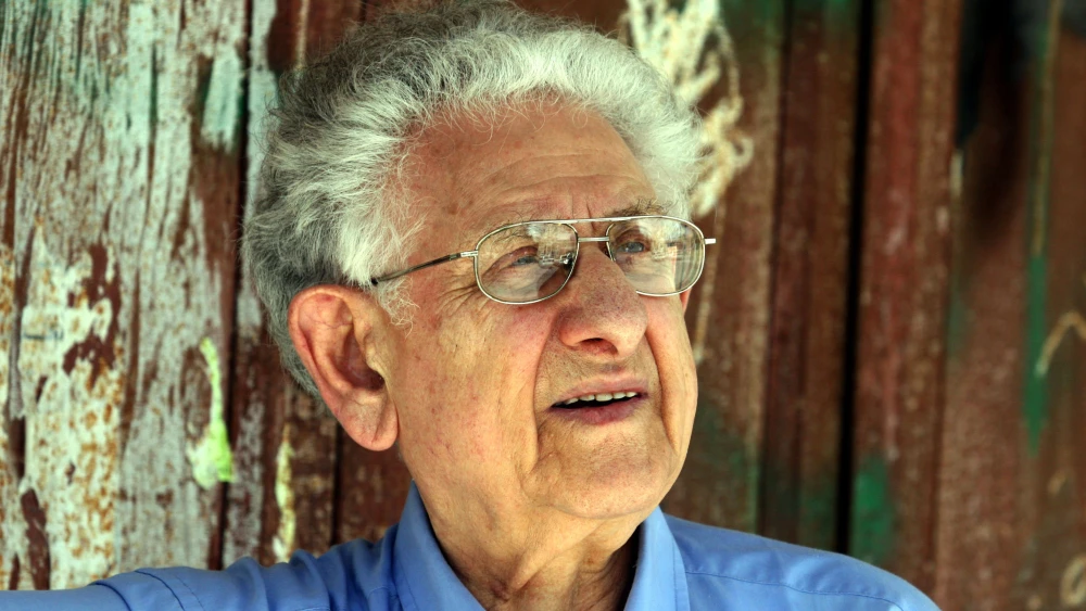 Elyakim Haetzni, one of the founders of the modern Jewish community of Hebron, April 13 2008. Photo: Yossi Zamir/Flash 90