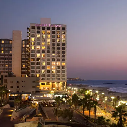 The Orchid Hotel in Tel Aviv. Credit: Courtesy.