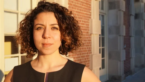 Ihssane Leckey, a Democratic Socialist, who is running in the Democratic primary in Massachusett's 4th District. Source: Leckey campaign via Facebook.