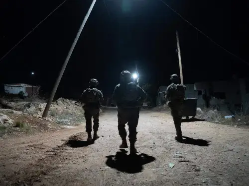 Israeli security forces conduct counter-terrorism operations in northern Samaria, December 2025. Credit: IDF.