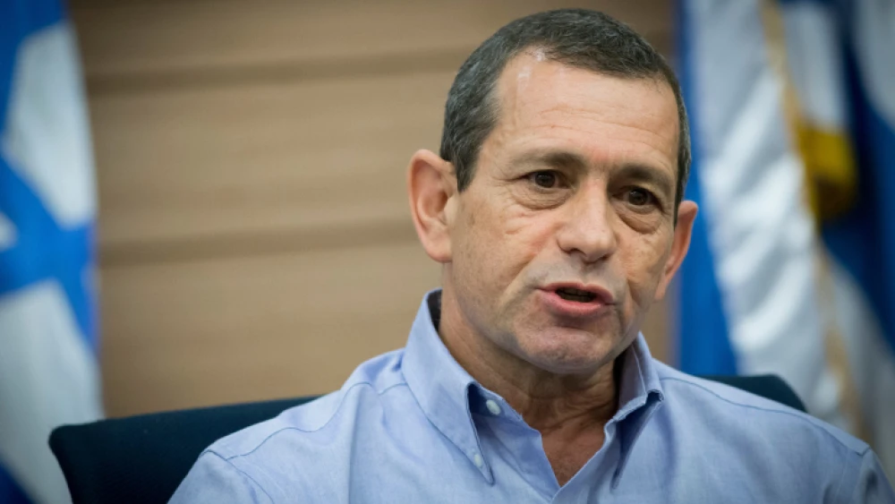 Israeli Security Agency (Shin Bet) director Nadav Argaman attends a committee meeting at the Knesset on March 20, 2017. Photo by Yonatan Sindel/Flash90.