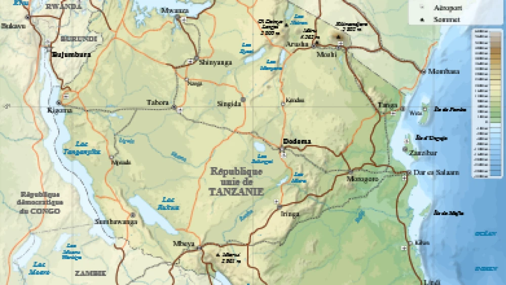 Tanzania. (Wikipedia)