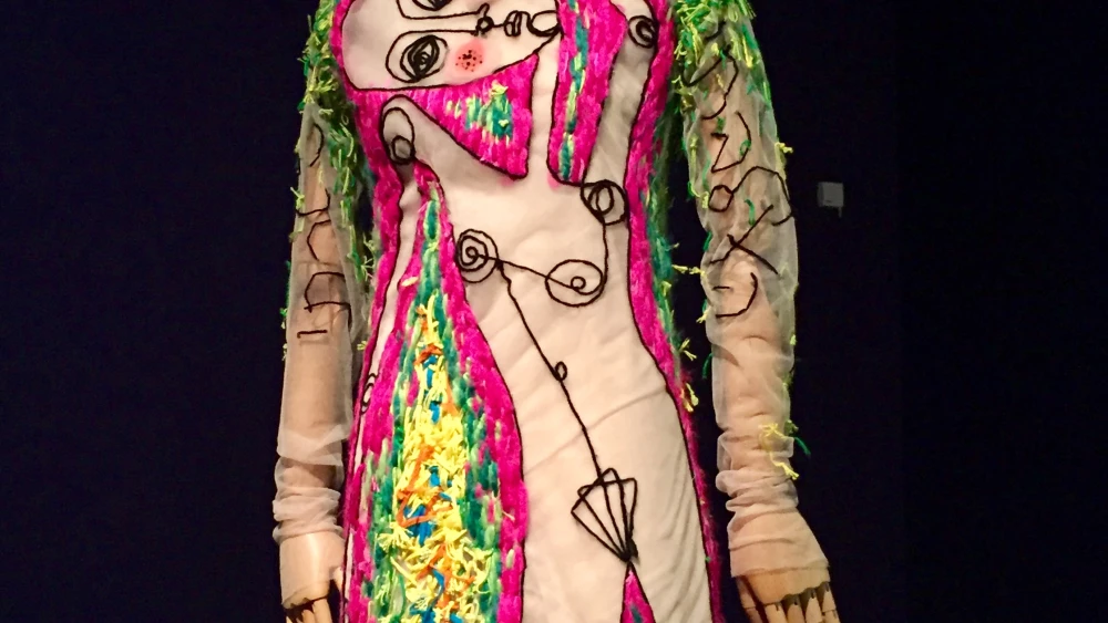 Shahar Avnet: Dress from “The Women in My Life” collection, 2016. Credit: Maayan Jaffe-Hoffman.