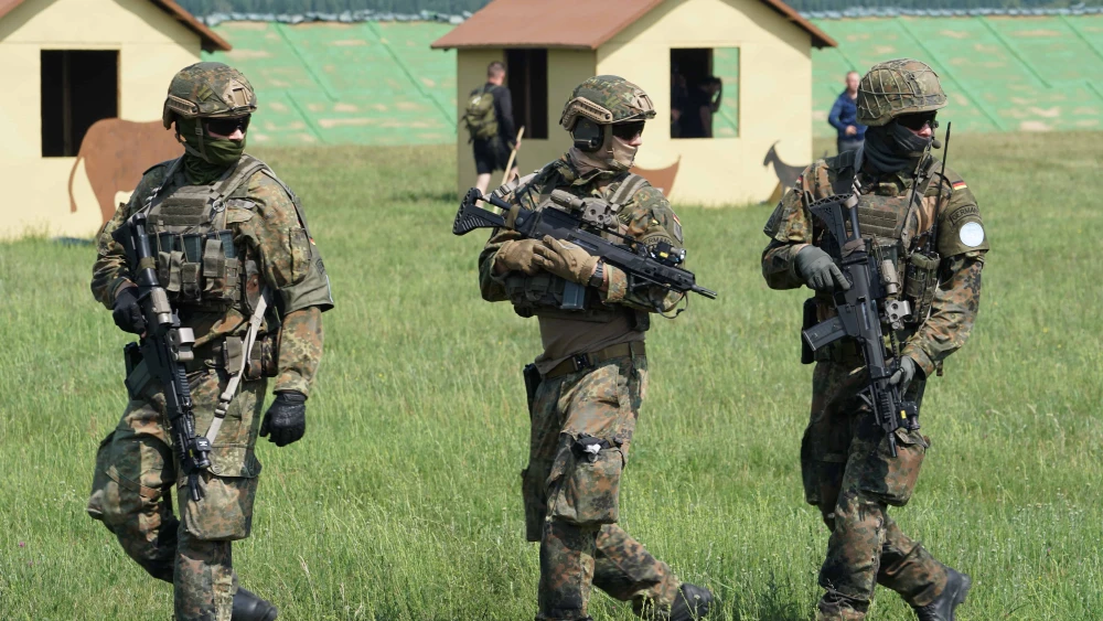 German troops training at Faßberg Air Base, Germany, on on June 15, 2019. Photo: Wikimedia Commons/ Tim Rademacher.