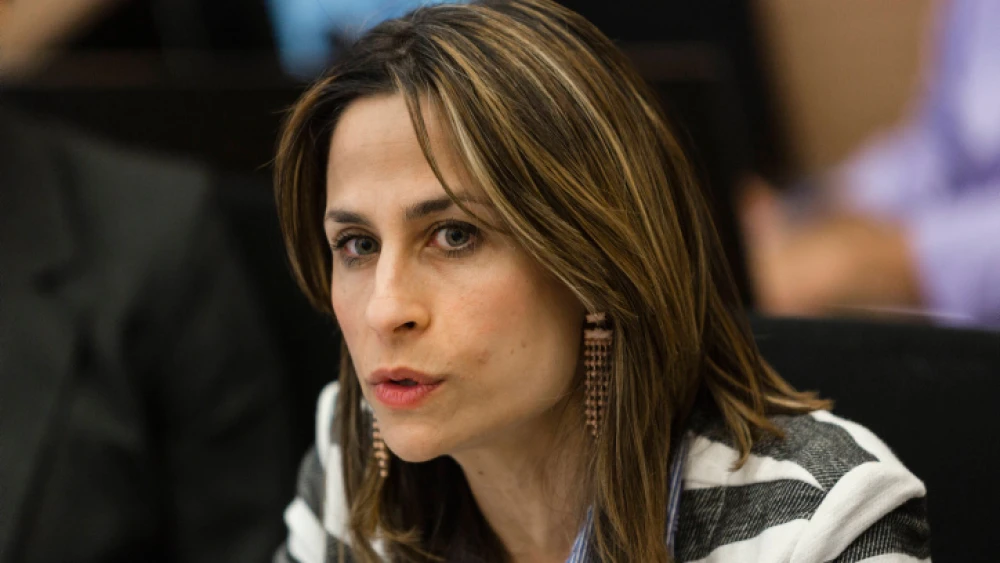 Orit Farkash-Hacohen, the chair of Israel's Public Utilities Authority, attends a discussion at an Economic Affairs committee meeting in the Knesset on March 18, 2014. Photo by Flash90.