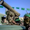 Hamas members attend a rally in Beit Lahiya in the Gaza Strip. Credit: Atia Mohammed/Flash90.