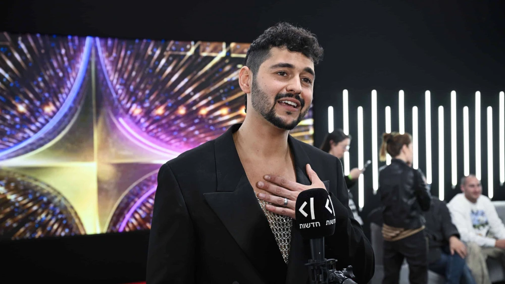 Noam Bettan, winner of the reality show "The Next Star" poses for a picture after winning the final in Neve Ilan, near Jerusalem, Jan. 21, 2026. Photo by Yael Abas Guisky/Flash90.