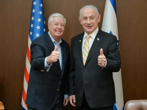 Sen. Lindsey Graham (R-S.C.) meets with Israeli Prime Minister Benjamin Netanyahu at the Prime Minister’s Office in Jerusalem, Jan. 18, 2026. Credit: Lindsey Graham/X.