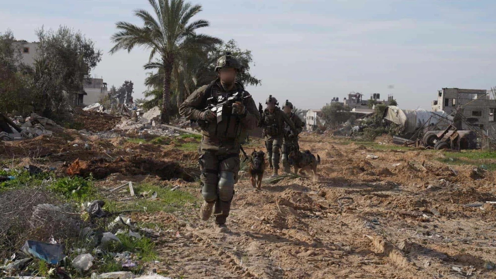 Israeli forces during Gaza ground operations, Jan. 14, 2024. Credit: IDF.