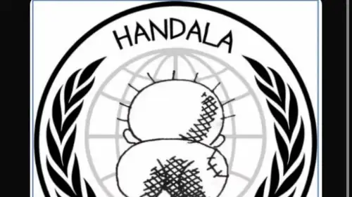 A screenshot of the hacked website of the Academy of the Hebrew Language, March 11, 2026. Credit: Screenshot.