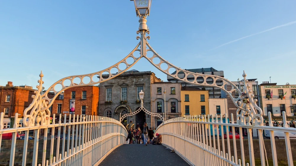 Bridge in Dublin, Ireland