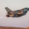 An Israeli Air Force fighter jet taking off for a mission. Credit: IAF.