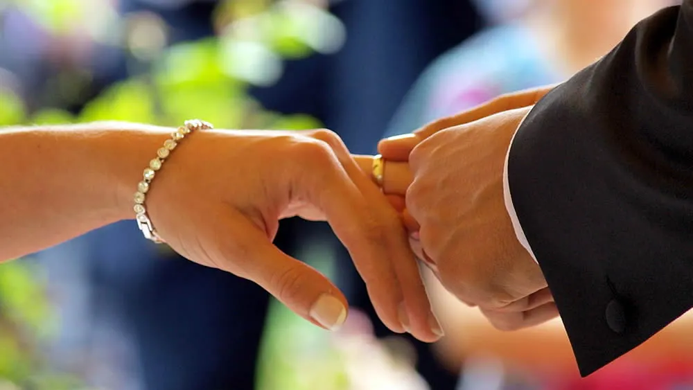 Wedding Ring, Bride and Groom Marriage