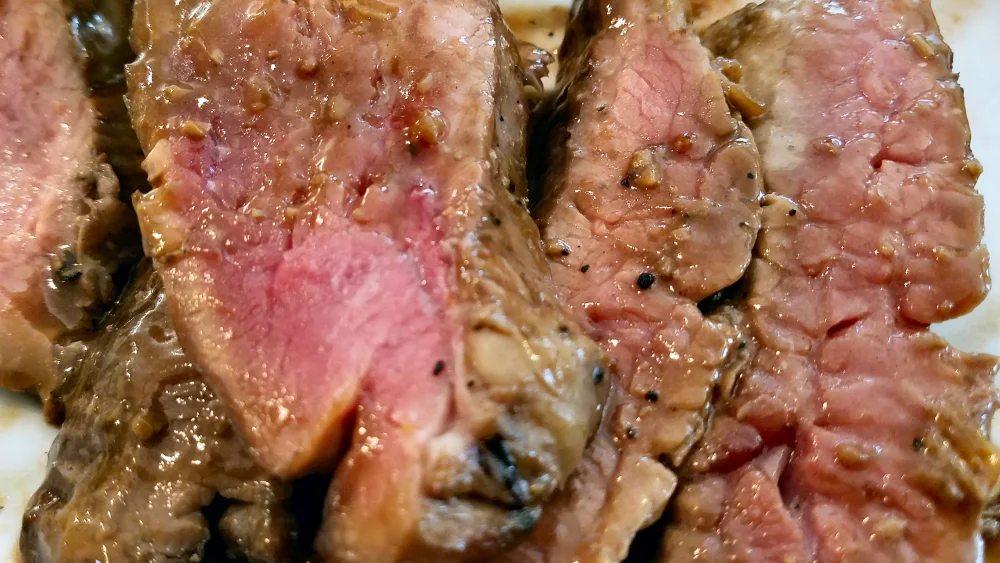 Flank steak. Credit: Wikimedia Commons.