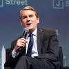 Sen. Michael Bennet (D-Colo.), who is running for the 2020 Democratic presidential nomination, at the annual J Street Conference in Washington, D.C., on Oct. 28, 2019. Credit: Michael Brochstein/Split Stone Media.