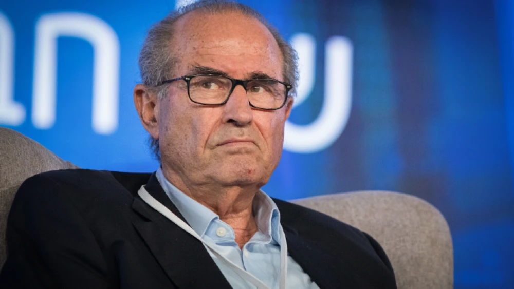 Former Mossad head Shabtai Shavit at a conference of the Israeli Television News Company in the Jerusalem International Convention Center (ICC) on Sept. 3, 2018. Photo by Noam Revkin Fenton/Flash90.