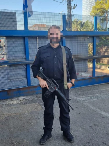 Officer "O" is head of the murder investigation team in the Sharon region and a combat medic in the IDF. Credit: Israel Police.