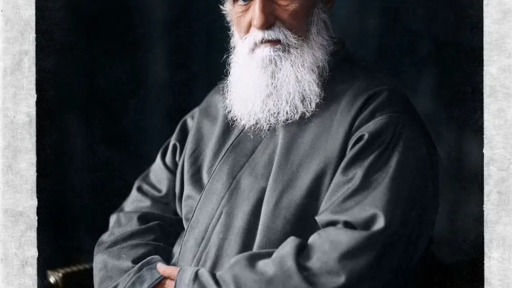 Abdu’l Baha in Paris in 1911. Courtesy Photo.