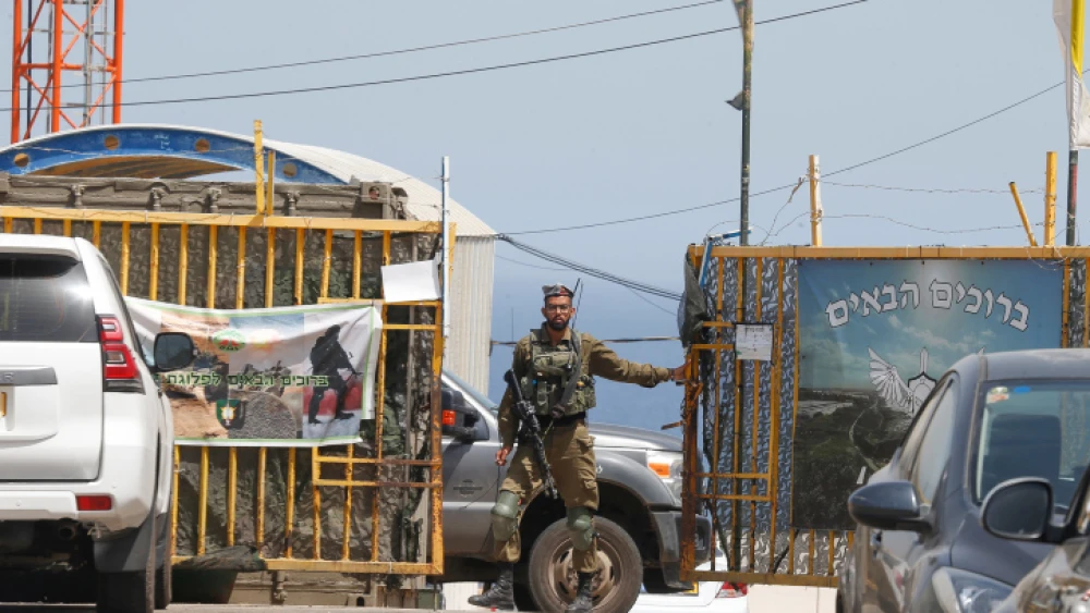 An army base in Rosh Hanikra, northern Israel, May 4, 2021. Photo by Jamal Awad/Flash90.