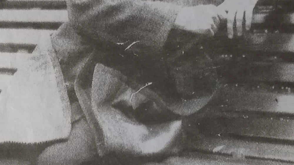 Sara Milgram's father, Avraham Vitzman. Credit: Courtesy of Sara Milgram.