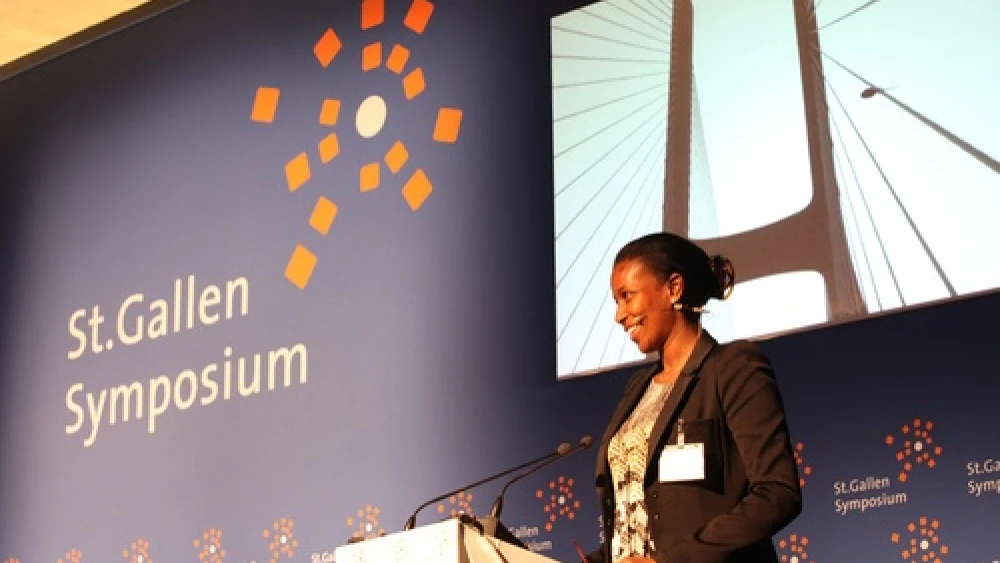 Click photo to download. Caption: Ayaan Hirsi Ali speaks at the May 2011 St. Gallen Symposium at the University of St. Gallen in Switzerland. Credit: Source International Students’ Committee via Wikimedia Commons.