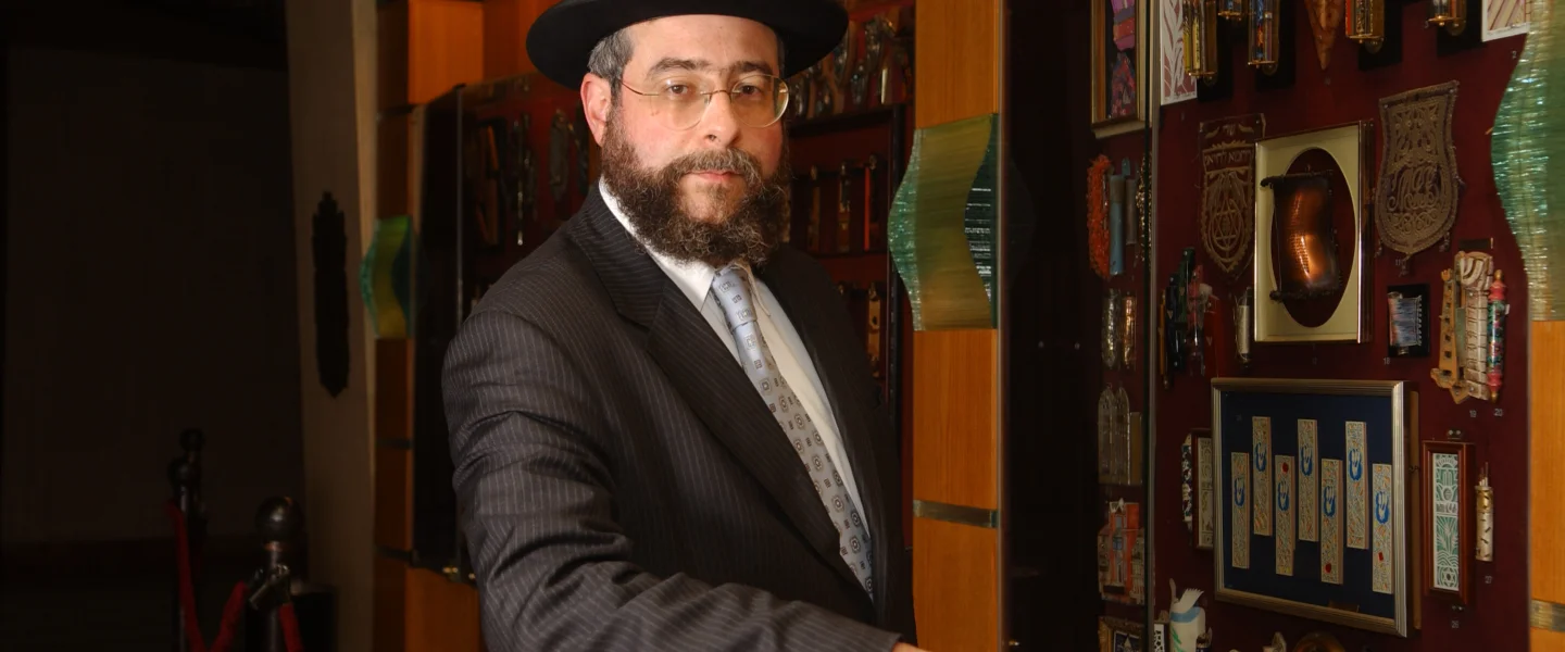 Former Chief Rabbi of Moscow Pinchas Goldschmidt. Photo by Flash90.