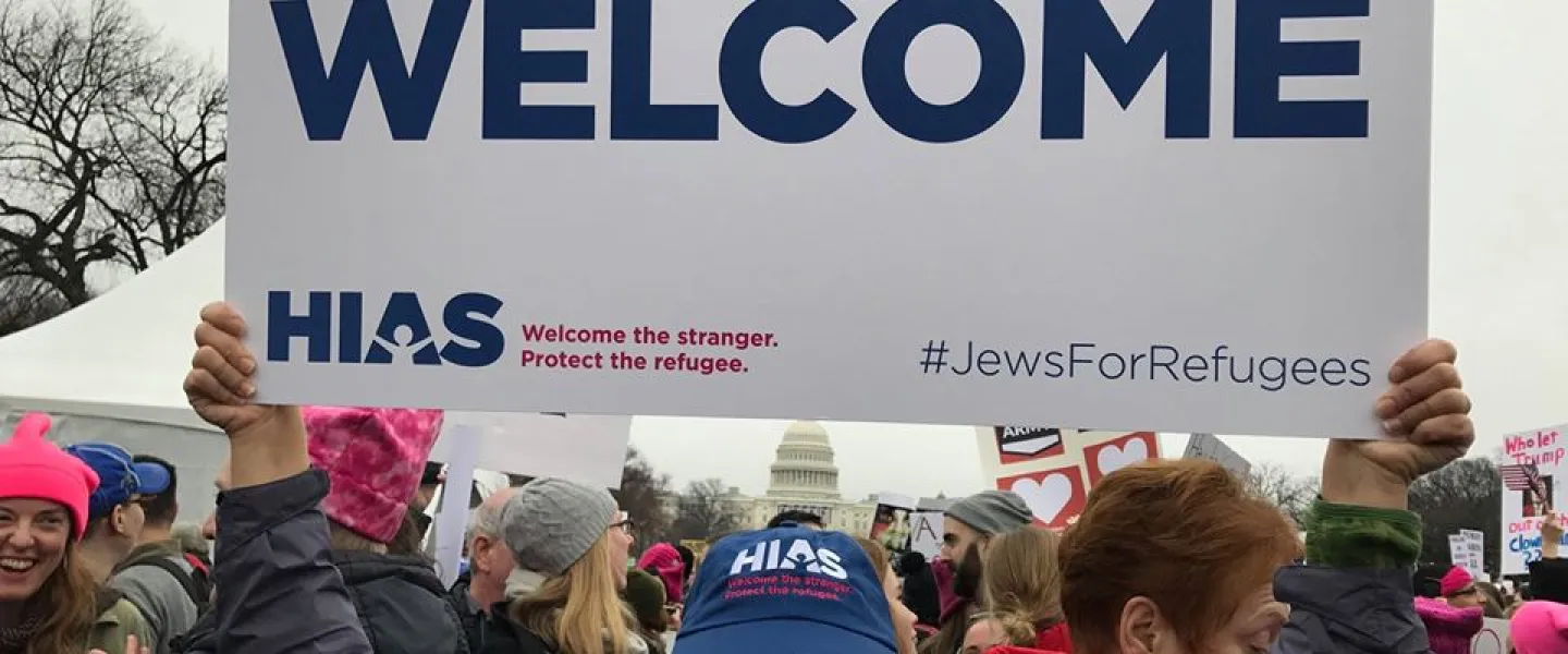 HIAS at Immigration Rally