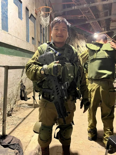 Staff Sgt. Harel Paltuel. Credit: Courtesy of Shavei Israel.