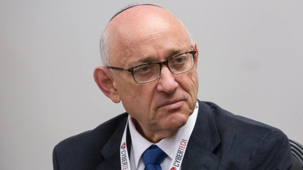 Israel's then-National Security Adviser Jacob Nagel attends the Cybertech Israel Conference and Exhibition in Tel Aviv on Jan. 26, 2016. Photo by Miriam Alster/Flash90.