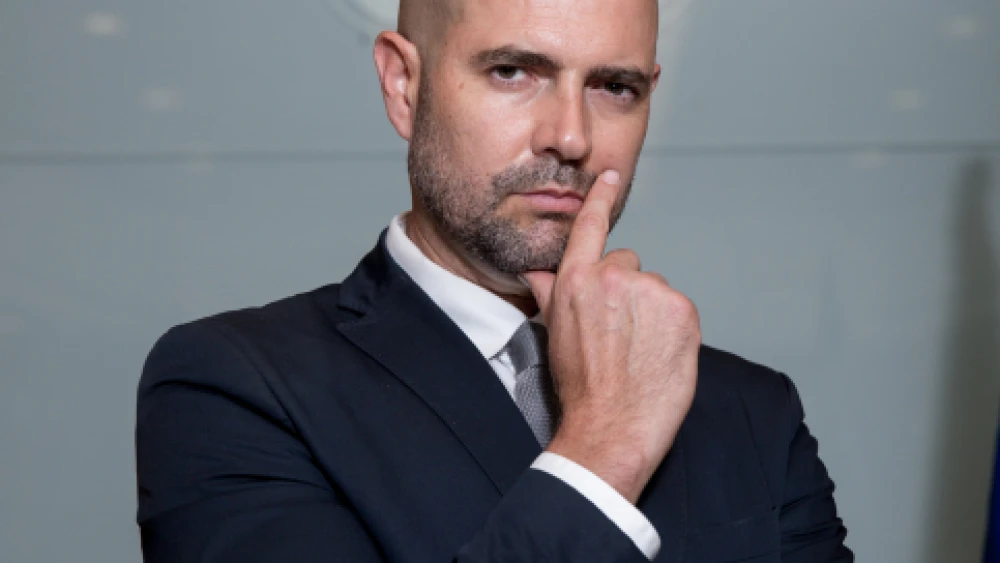 Israeli Knesset member Amir Ohana. Credit: Miriam Alster/Flash90.