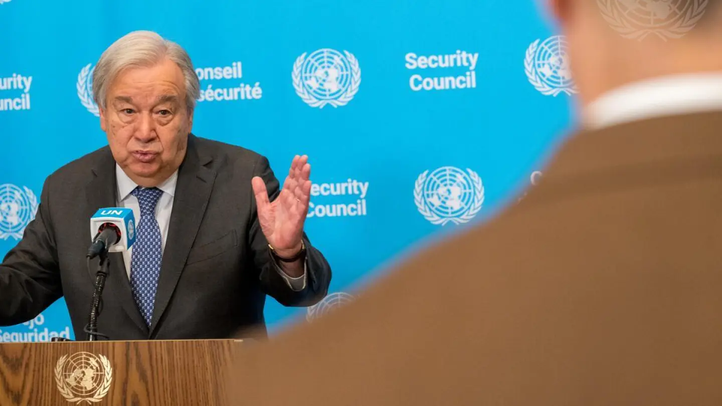 Guterres focuses on Israeli suffering in Oct. 7 message